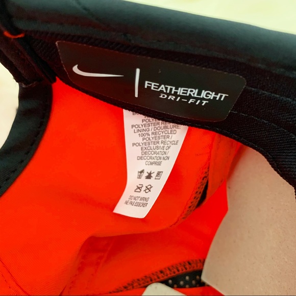 ✔️ NIKE Dri Fit Hat Featherlight Cap Running Sport - Picture 8 of 10